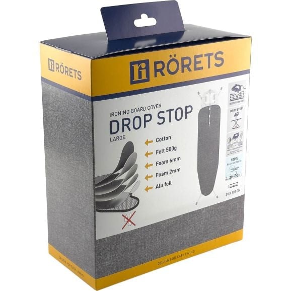 Rörets Drop Stop Large betræk til strygebræt