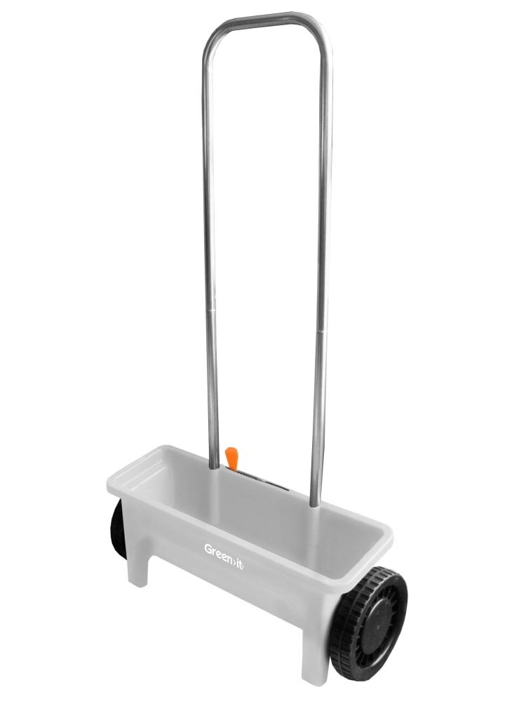 Home It® salt, seed, and fertilizer spreader 47 cm 12 liters