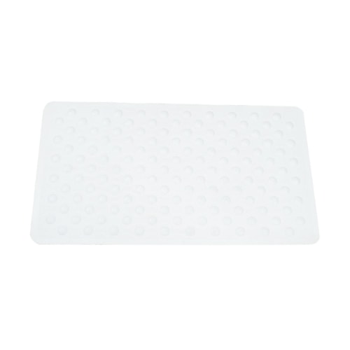 Vitility skridsikker bademåtte i hvid 40 x 70 cm