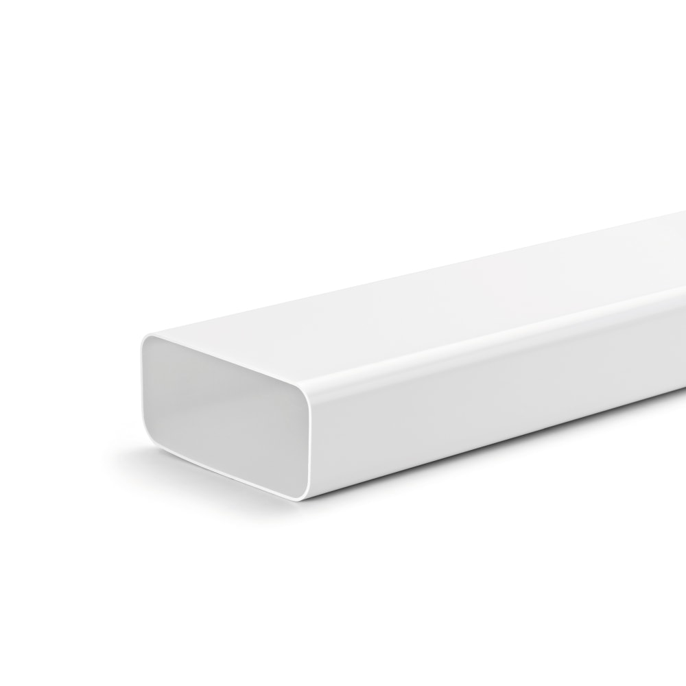 Aftrækskanal flad 99 x 222 mm 1 meter