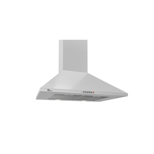 Thermex Decor 942 væghængt emhætte i hvid 700 mm