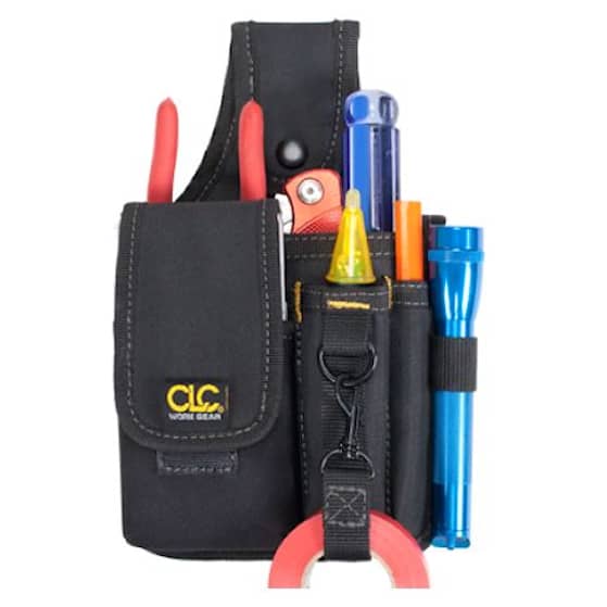CLC Tool Works værktøjslomme tekniker med 4 lommer og mobillomme
