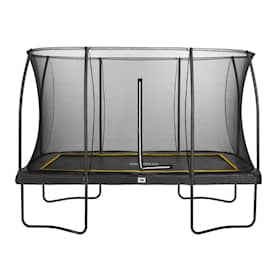 Salta Comfort Black Edition rektangulær trampolin i sort 366 x 244 cm