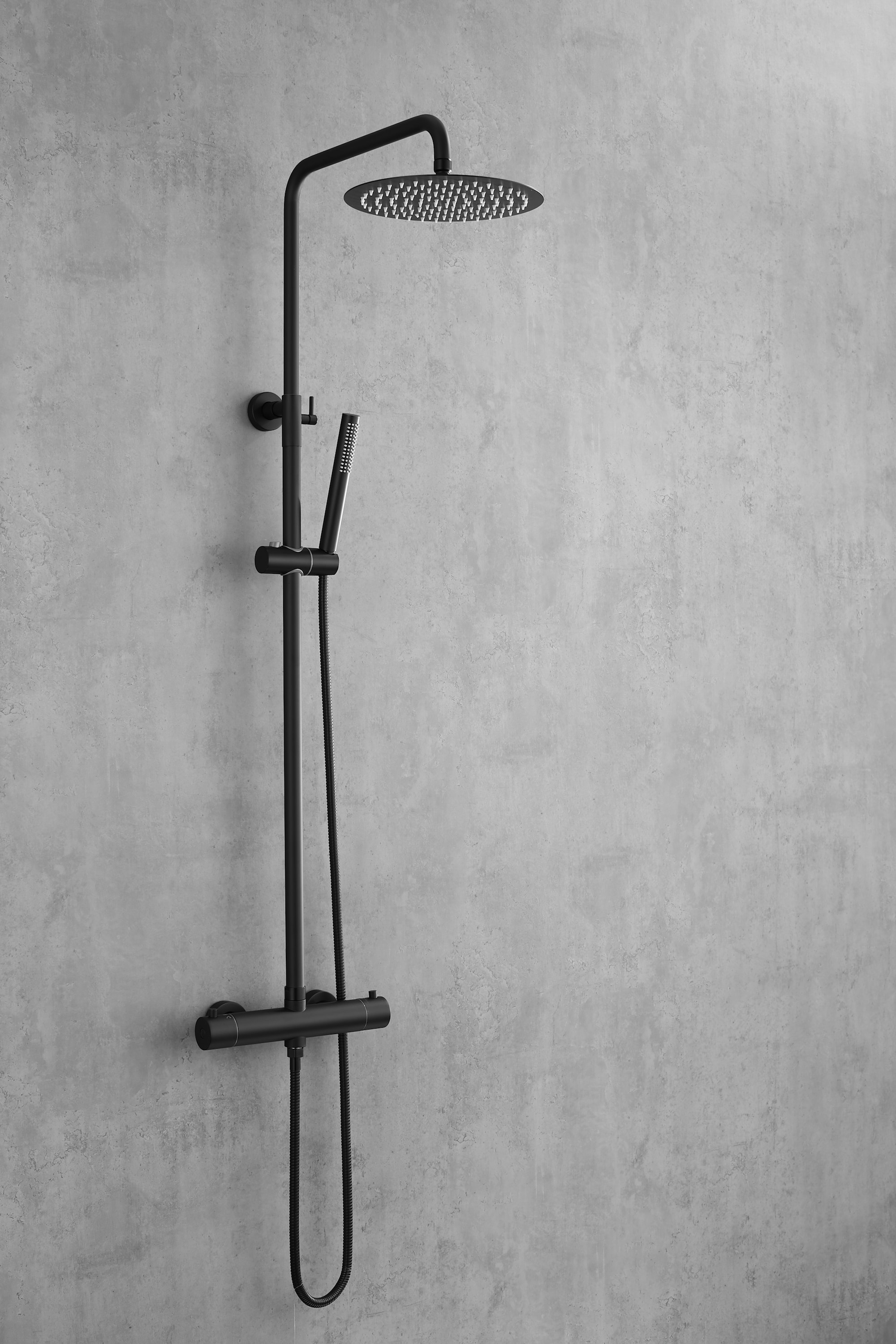 Lavabo Studio komplet brusesæt i børstet rustfri