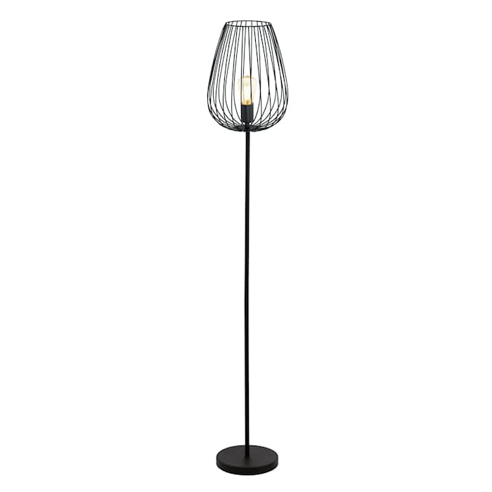 Eglo Newtown standerlampe/gulvlampe i sort E27