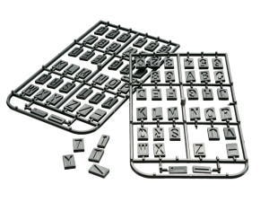 Proxxon bogstav og talindsats t/ge 70.Proxxon nr. 27104