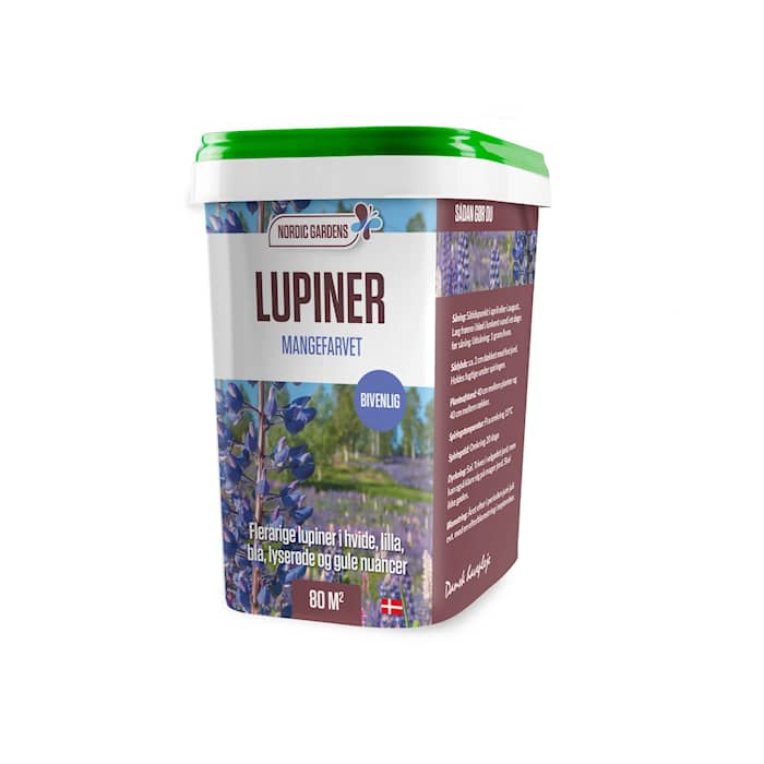 Nordic Gardens Lupin blanding mangefarvet 465 ml