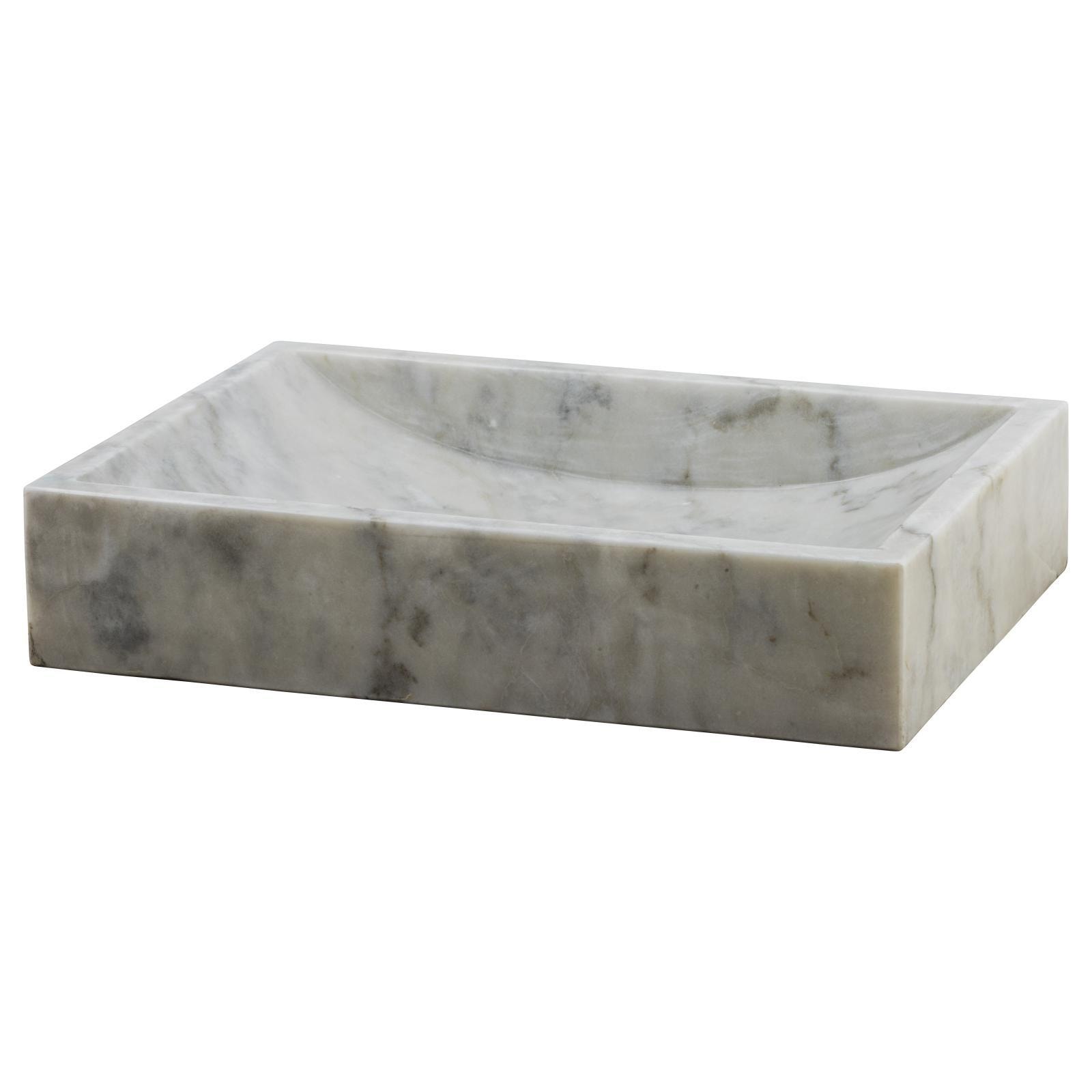 GemLook GL424 håndlavet vask i grå marmor 50 x 35 cm