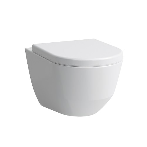 Laufen Pro væghængt toilet / hængeskål rimless med LCC - Væghængte toiletter, Toiletter