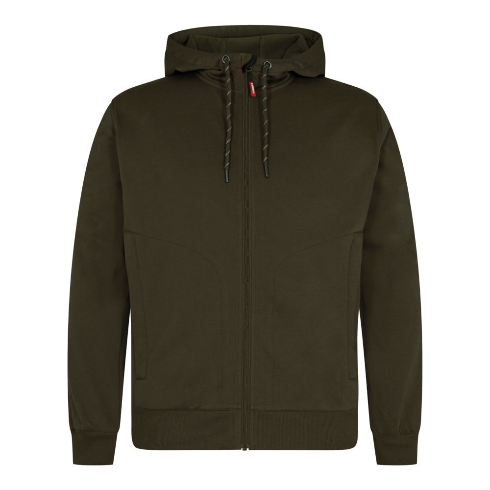 Engel All weather cardigan forest green str. L