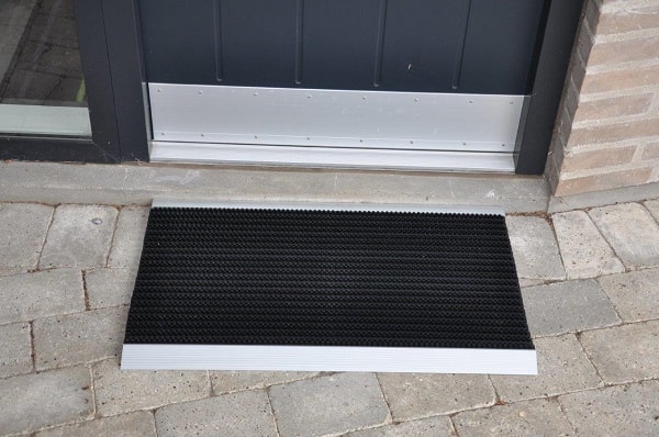 Clean Carpet alu line sort skrabe måtte58 x 90 cm