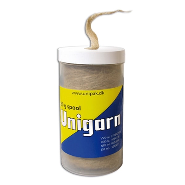 Pakgarn på spole. Hør 80 gram