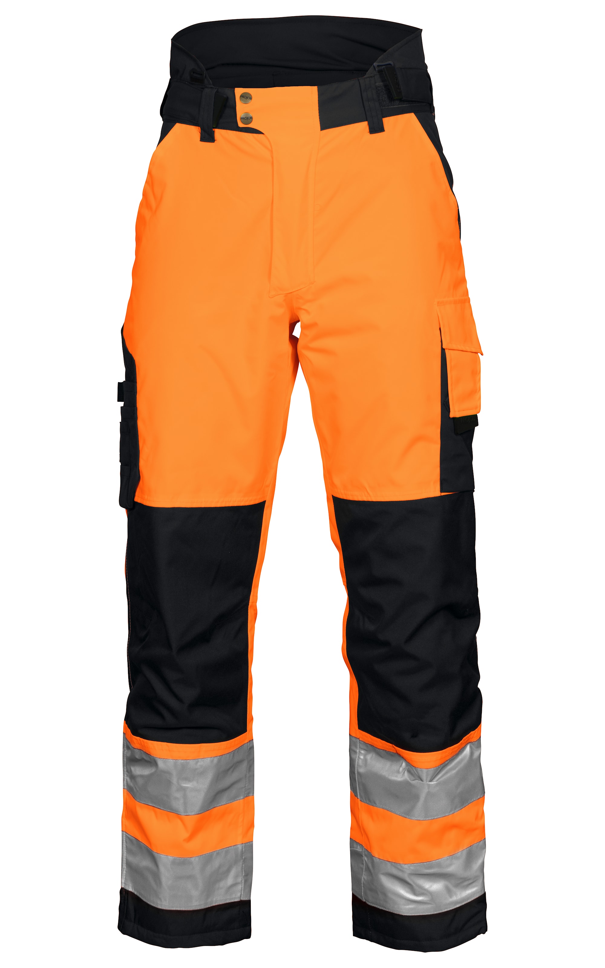 ProJob 6514 Forede Bukser En Iso 20471 Klasse 2 - Orange/Black - D120