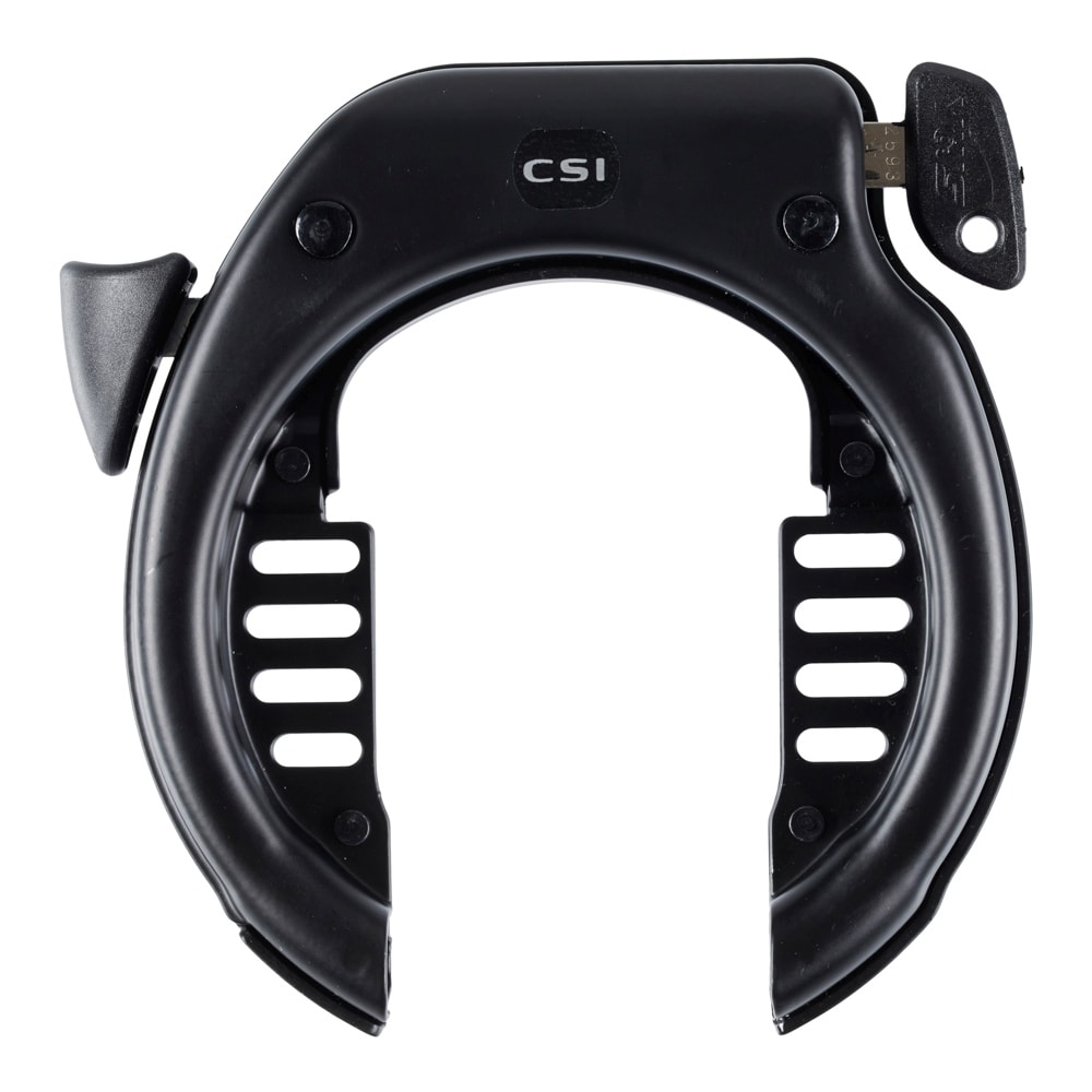 Urban ringlås sort med nøgler, bred model