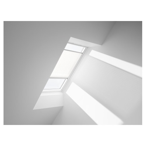 VELUX FHL PK10 1016S plisségardin i hvid
