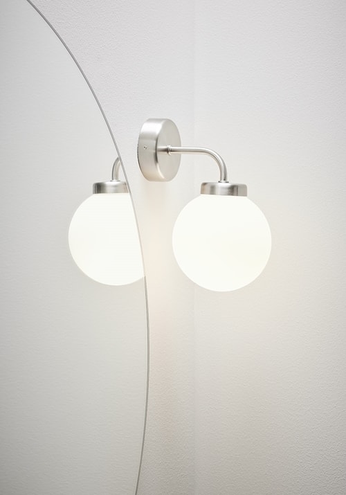 Hafa Globe lampe i mat sort E27 IP44