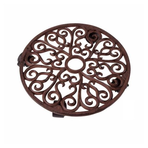 Esschert Design L rullevogn til krukker Ø35 cm