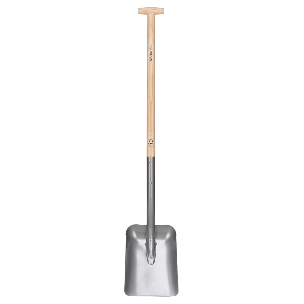 Fiskars Construction Shovel Classic Pro Grey