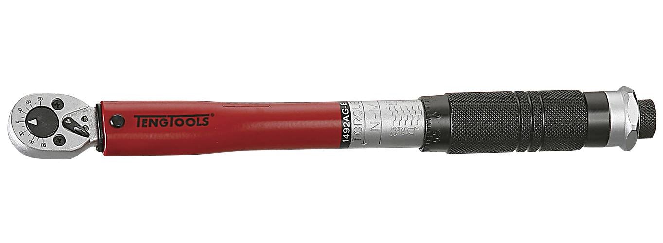 Teng Tools 1492 AG-E momentnøgle 1/4" 25 Nm - Momentnøgler, Håndværktøj