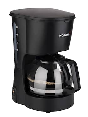 Korona 12011 kaffemaskine sort til 5 kopper 600W