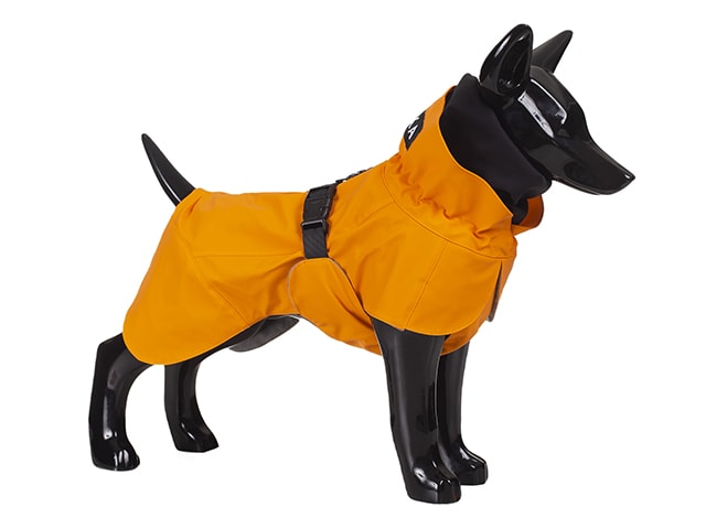 Paikka Recovery regnfrakke i orange str. 60 cm