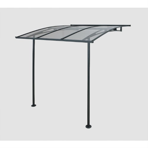 Palram - Canopia Vega 2000 terrasseoverdækning i grå 3,6 m2 - Plasttag, Tagmaterialer