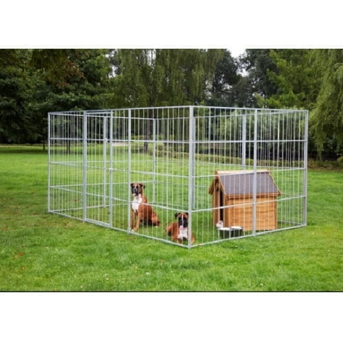 Hortus hundegård med låge. Stor model 360 x 240 x 180 cm