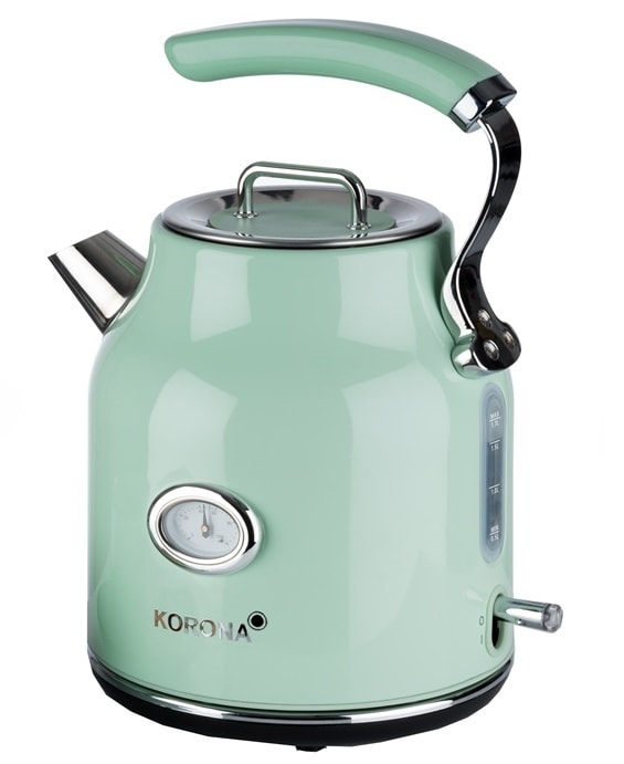 Korona 20665 Retro elkedel mint 1,7L 2200W - Elkedler, Husholdningsmaskiner