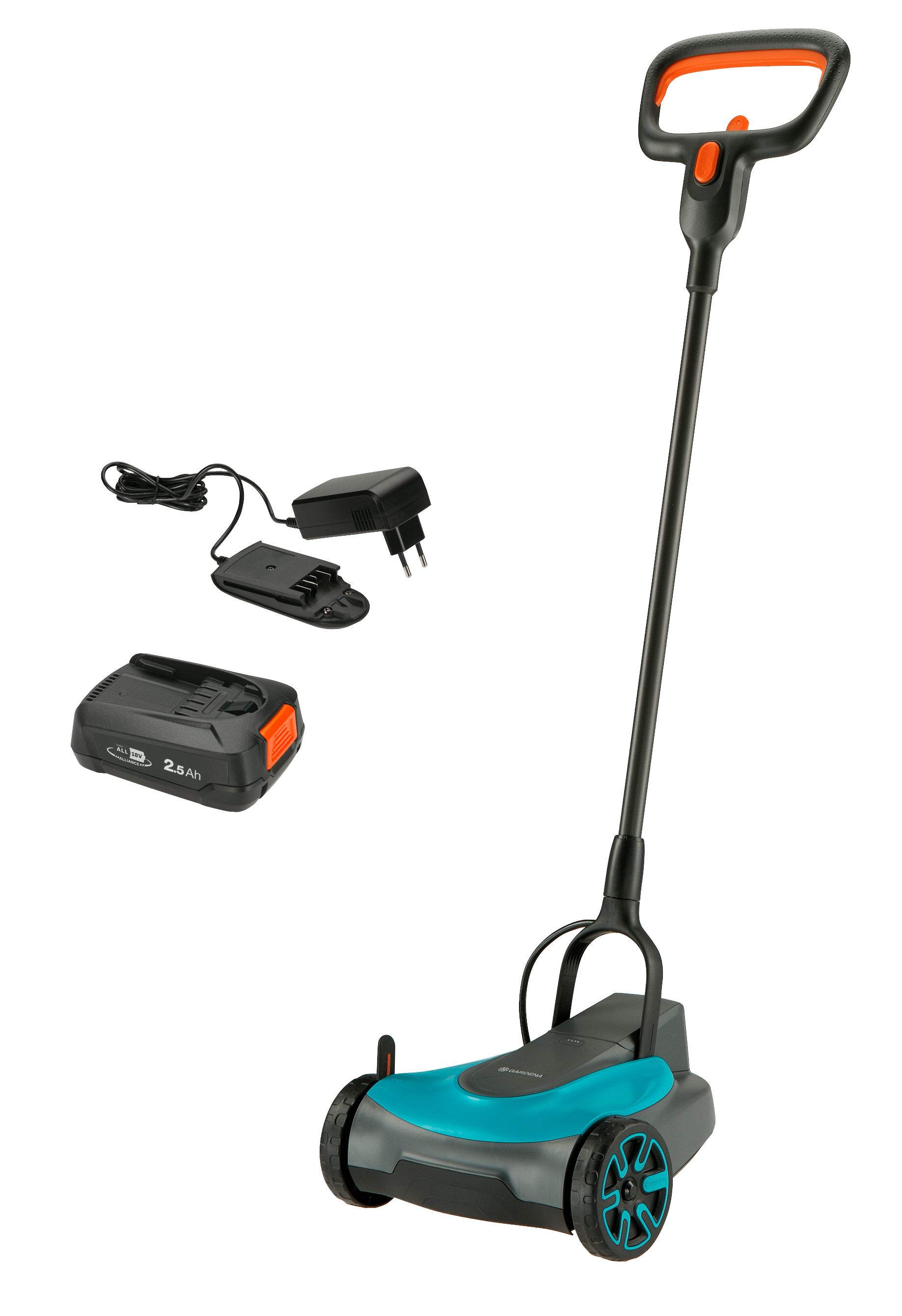 Gardena Batteri Plæneklipper Handymower 22 / 18V P4A Sæt Inkl. Batteri & lader