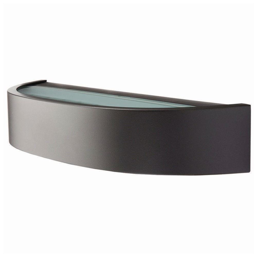 SG Curve LED væglampe i grafit 10W 3000K IP65