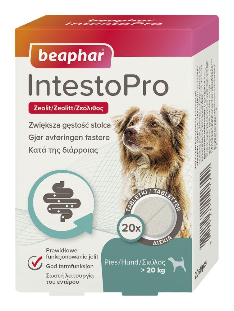 Beaphar IntestoPro Tabletter Hund >20 kg 20 tabletter