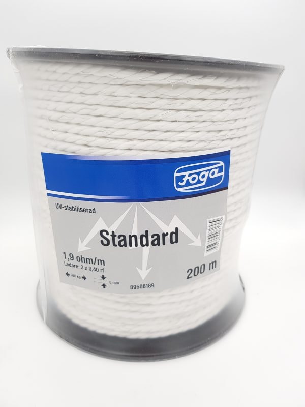 Led Eltov Standard 8mm 200m Hvid