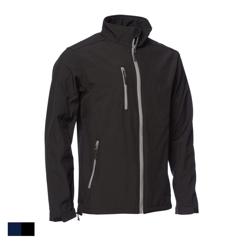 Elka Elements Edge softshell jakke sort str. 5XL