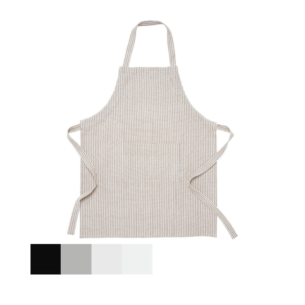 Svanefors Kitty forklæde i rød/hvid 70 x 90 cm