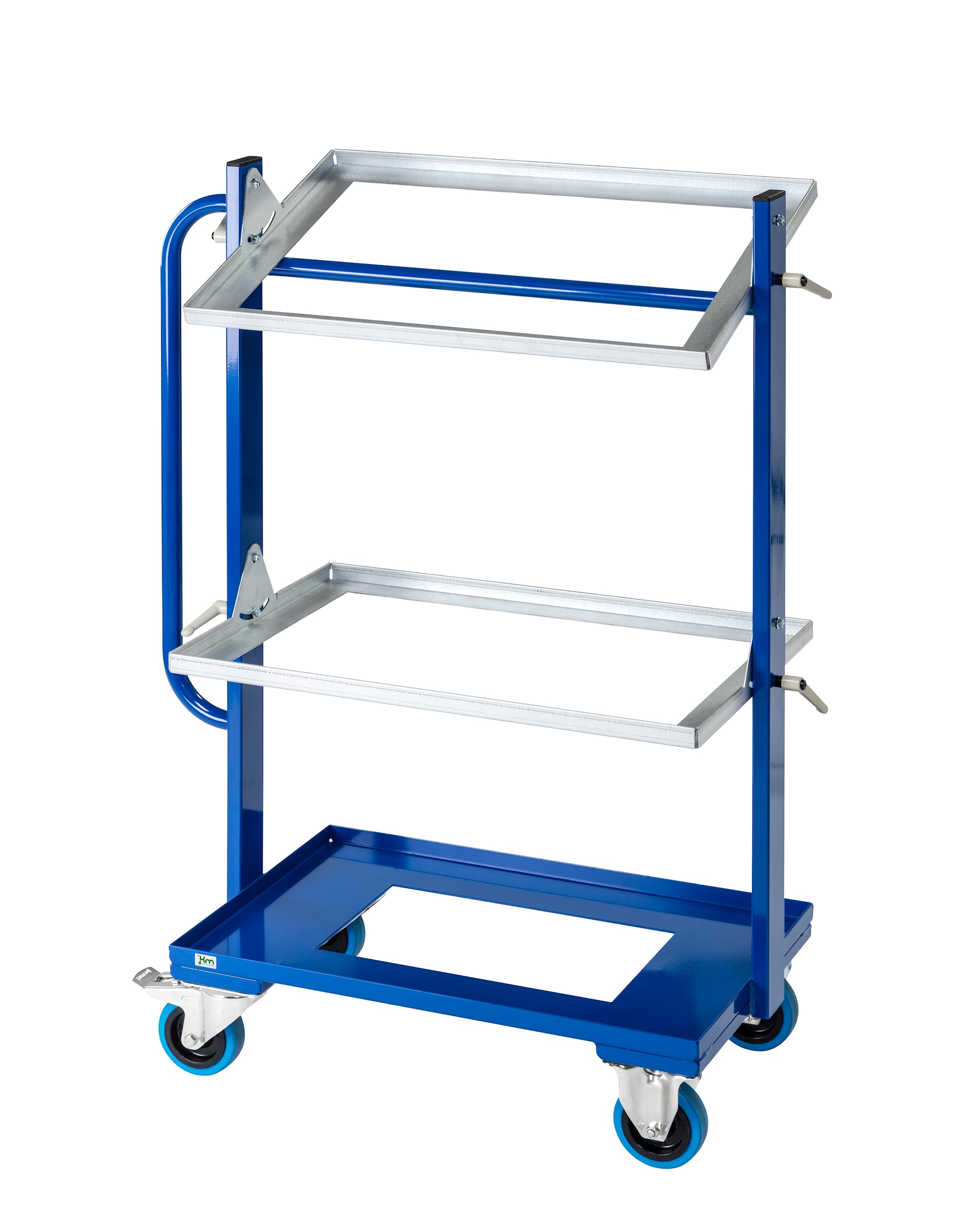 Kongamek blå kassevogn KM167-3E