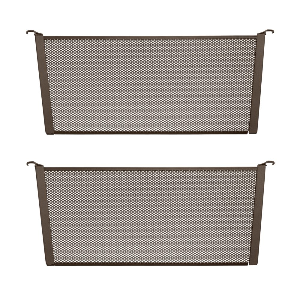 Elfa rumdeler til meshkurv grafit H8 x D18 cm 2 stk.