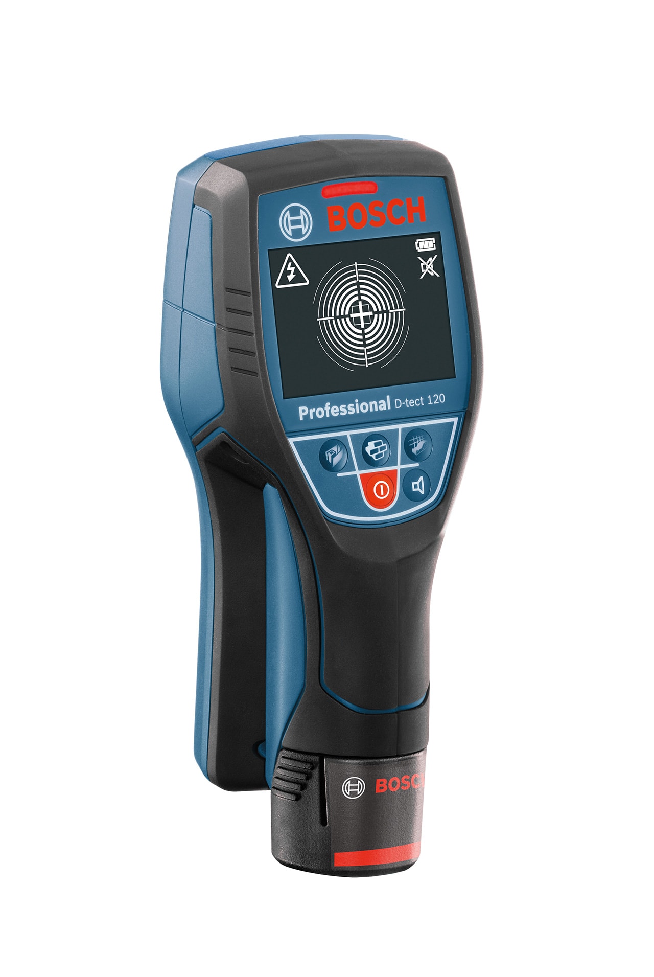 Bosch D-Tect 120 vægscanner 12V med 1,3 Ah batteri og lader