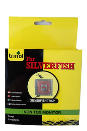 Trinol limfælde sølvfisk 2 stk.