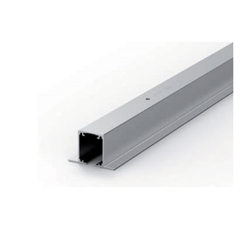 Svalk Lite skydedørsskinne med vinger 4 meter