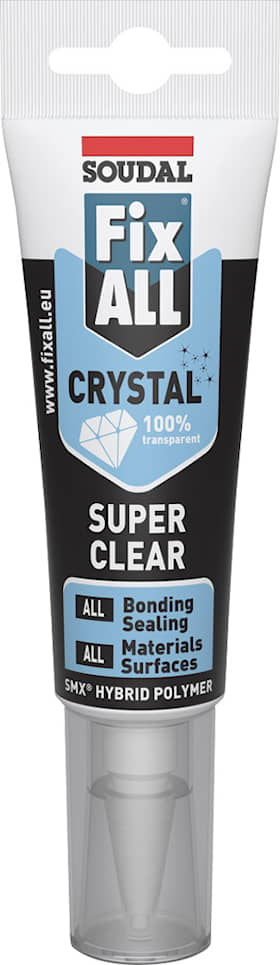 Sodual Fix ALL Crystal fugeklæber malbar 125 ml