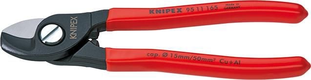 Knipex kabelsaks, bruneret 165 mm
