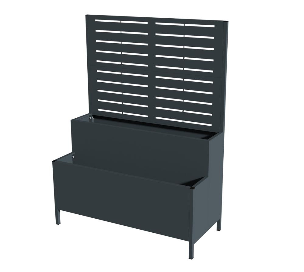 Westmann Dekora 5 plantekasse med espalier 90 x 40 x 120 cm