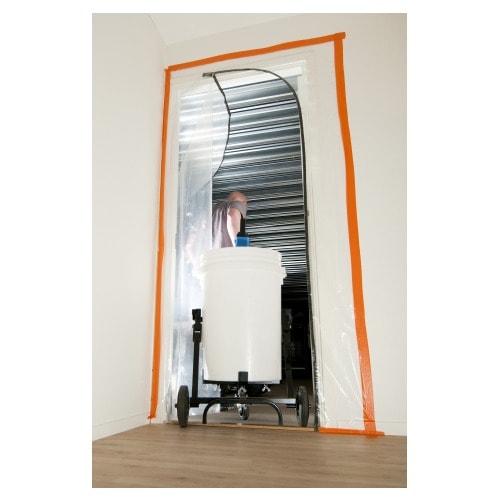 UniQCover støvdør med L-Lynlås 220 x 115 cm