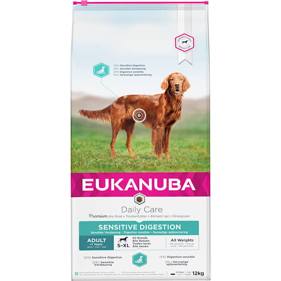 Eukanuba Daily Care Sensitive Digestion hundefoder 12 kg