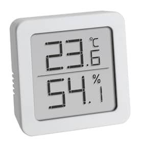 TFA digitalt termometer og hygrometer i hvid 30.5051.02