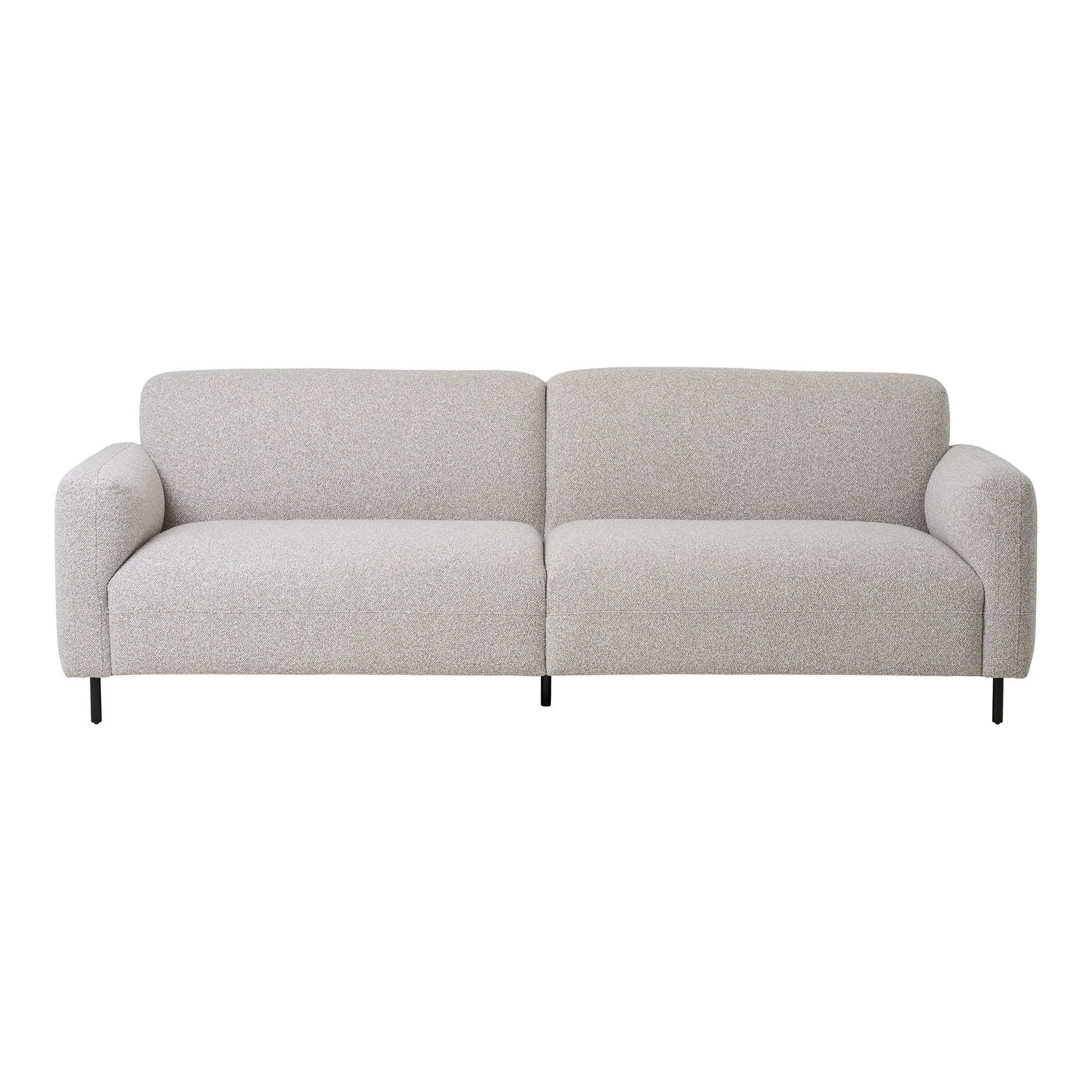 House Nordic Salvador 3 personers sofa i lysegrå bouclé HN1253