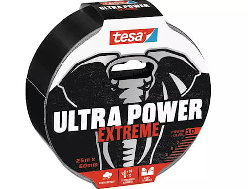 Tesa Ultra Power Extreme reparationstape sort 10 m x 50 mm